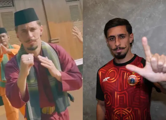 Potret pemain baru Persija, Gustavo Franca Amadio yang kini dijuluki Si Jampang. (Sumber: Persija)