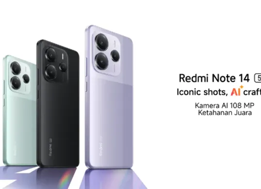 Redmi Note 14 5G - Daftar smartphone OIS di kisaran Rp 3 jutaan. (Sumber: mi.co.id)