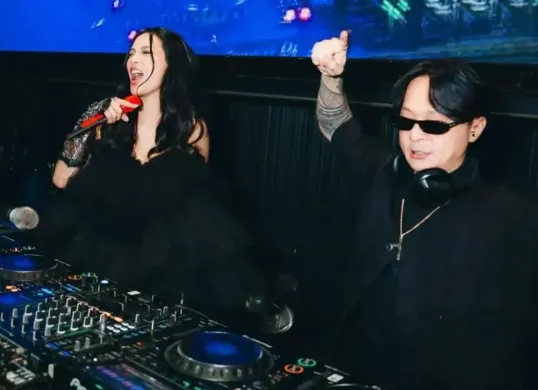 Potret Erika Carlina dan DJ Bravy. (Sumber: Instagram)