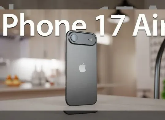 iPhone 17 Air menjadi seri terbaru HP Apple tahun 2025 pengganti seri Plus. (Sumber: YouTube/TT Technology)