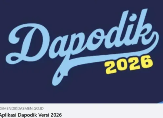 Residu Dapodik Bisa Ganggu TPG! Ini Cara Cek dan Tanggal Cut Off Dapodik 2026 Terbaru (Sumber: Dok/Dapodik 2026)