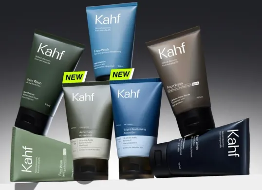 Brand skincare pria Kahf. (Sumber: Instagram/@kahfeveryday)