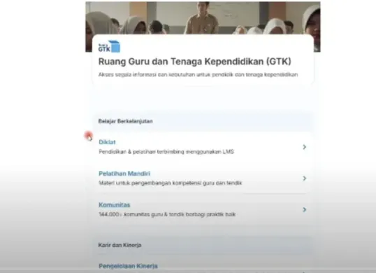 Terungkap! 4 Kompetensi Guru yang Jadi Acuan Kinerja di Platform Resmi Ruang GTK (Sumber: Dok/Ruang GTK)