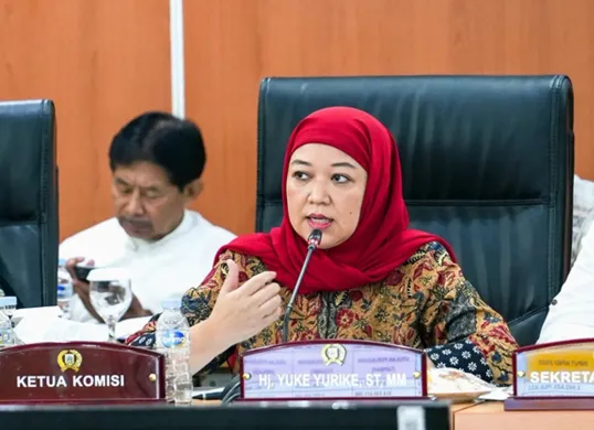 Ketua Komisi D DPRD Provinsi DKI Jakarta Yuke Yurike mendorong Pemprov Jakarta pembinaan penghuni rusun disabilitas mental. (Sumber: Dok. Sekretariat DPRD DKI)