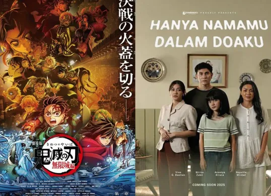 Daftar film terbaru di bulan Agustus 2025. (Sumber: Istimewa)