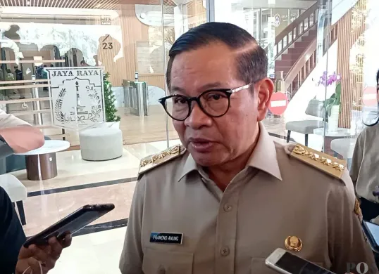 Gubernur Jakarta, Pramono Anung. (Sumber: POSKOTA | Foto: M Tegar Jihad)