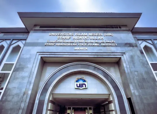 Potret gedung Universitas Islam Negeri (UIN) Syarif Hidayatullah Jakarta. (Sumber: Dok.UIN Jakarta)