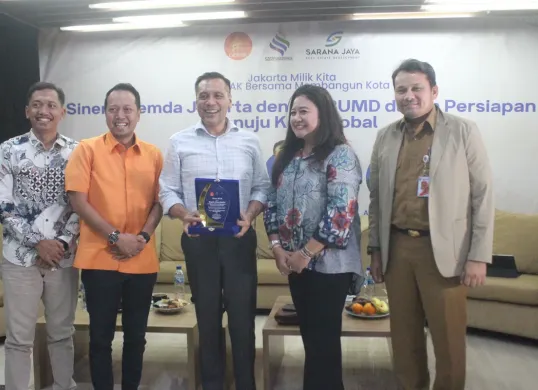Kegiatan forum diskusi publik bertajuk Ngopi Senja di Sarana Square Building, Jaksel (Sumber: Dok. Sarana Jaya)