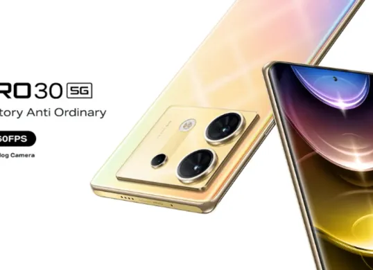 Keunggulan Infinix Zero 30 5G layar curved AMOLED, NFC, RAM 12GB. (Sumber: id.infinixmobility.com)