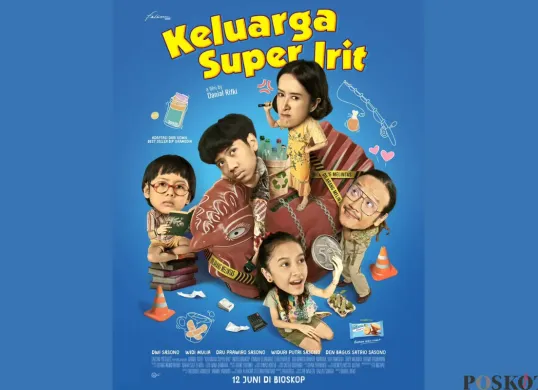 Sinopsis dan Daftar Pemeran Film Keluarga Super Irit yang Akan Tayang Pada 12 Juni 2025 (Sumber: Falcon Pictures/Edited Muhammad Ibrahim)