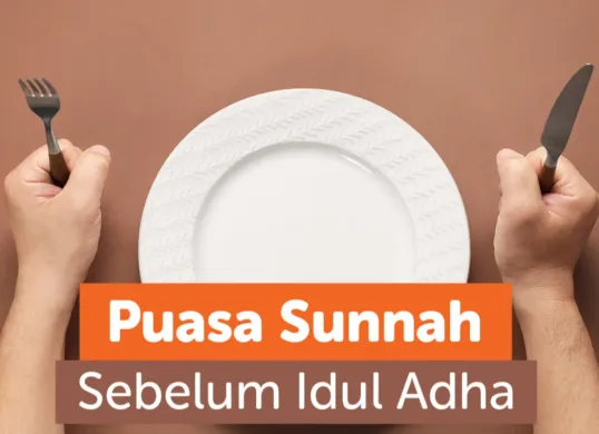 Ilustrasi puasa sunnah sebelum Hari Raya Iduladha. (Sumber: Rumah Zakat)