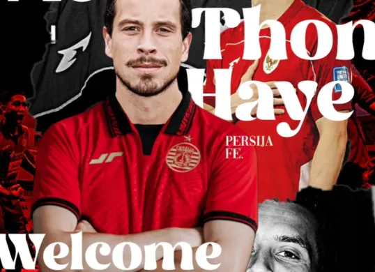 Potret Thom Haye yang dirumorkan bergabung dengan Persija Jakarta. (Sumber: Instagram/@feed.persija)