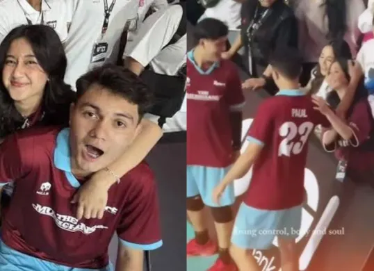 Keisya Levronka dan Nyoman Paul dikabarkan dekat, benarkah sudah pacaran? (Sumber: TikTok)