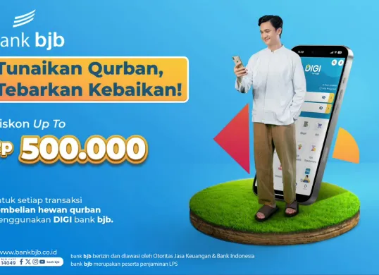 Foto: bank bjb Hadirkan Promo Tunaikan Qurban, Tebarkan Kebaikan. (Sumber: (Dok. bank bjb))