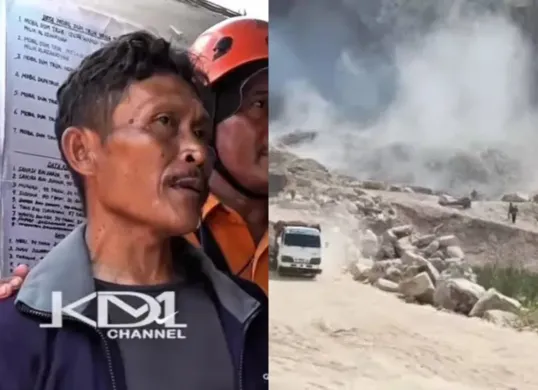 Kisah Taryana, korban selamat longsor tambang batu di Cirebon. (Sumber: Istimewa)