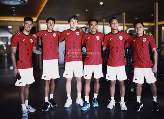 Potret para pemain Timnas Indonesia. (Sumber: X/@TimnasIndonesia)