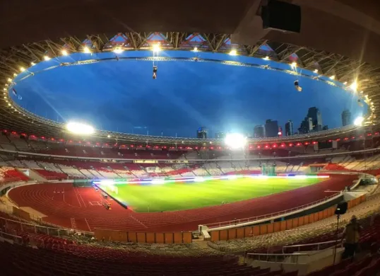 Potret Stadion Gelora Bung Karno (GBK). (Sumber: Istimewa)
