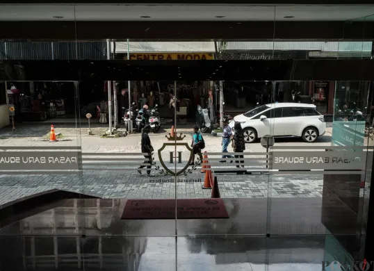 Pasar Baru Square Kian Sepi Pengunjung