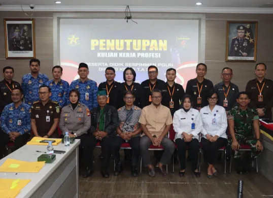 Kegiatan KKP kepada 10 peserta didik Sespimmen Polri di Polres Metro Jaksel. (Sumber: Polres Metro Jakarta Selatan)