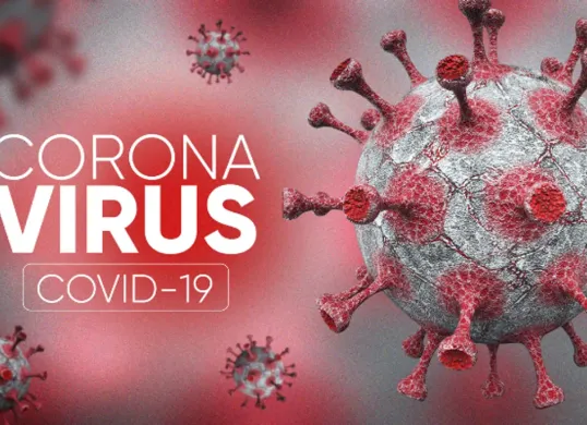 Ilustrasi virus Covid-19. (Sumber: Freepik/Wagner France 3D Design)