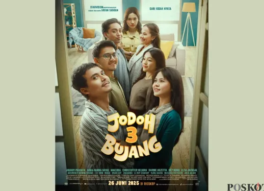 Jodoh 3 Bujang: Sinopsis, Jadwal Tayang, dan Daftar Pemerannya (Sumber: Instagram/jodohtigabujang/Edited Muhammad Ibrahim)