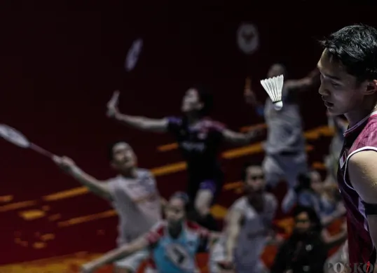 Tim Thomas Indonesia akan menghadapi laga penentuan dengan berjumpa Prancis pada pertandingan terakhir fase Grup D Thomas Cup 2026. (Sumber: Poskota/Bilal Nugraha Ginanjar)