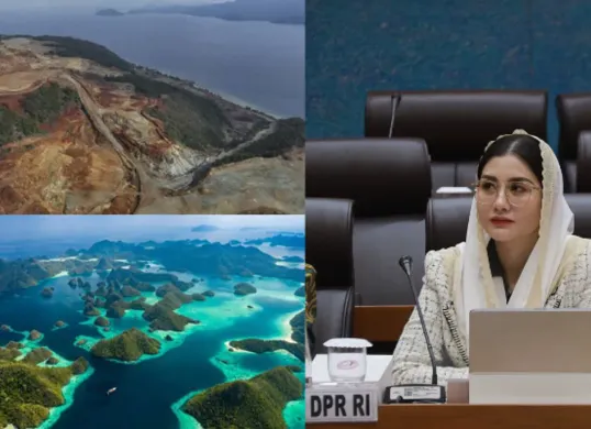 RUU Pariwisata diusulkan DPR RI untuk lindungi Raja Ampat dari tambang nikel. (Sumber: novitahardini.id)
