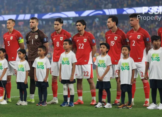 Nonton live streaming Timnas Indonesia vs China malam ini dimana? Cek linknya di sini. (Sumber: PSSI)