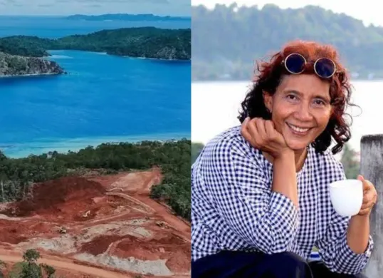 Soal eksploitasi tambang nikel di Raja Ampat, Susi Pudjiastuti minta Presiden Prabowo turun tangan. (Sumber: Instagram)