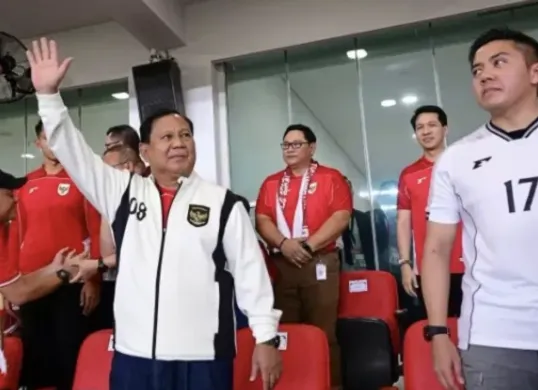 Timnas Indonesia Dapat Jam Tangan Rolex Usai Jamuan Makan Siang Bersama Prabowo. (Sumber: Dok/BPMI Setpres)