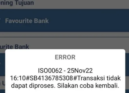 Cara Cepat dan Aman Mengatasi Transfer BI Fast Tidak Berhasil tapi Saldo Berkurang. (Sumber: Screenshot/Transfer BI Fast Error)