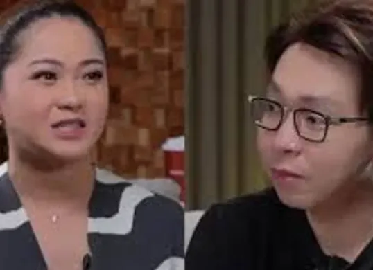 Berlin Lee saat tampil dalam podcast Dr. Richard Lee mengungkap trauma masa lalu, termasuk tuduhan selingkuh dan dampak psikologis akibat stigma HIV yang menimpa mantan suaminya. (Sumber: Instagram/@pembasmi.kehaluan.reall)