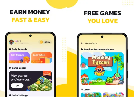 Cuma 1 Menit Bisa Dapatkan Uang Langsung Ditransfer ke Dompet Digital, Begini Caranya (Sumber: PlayStore/Gold Town)