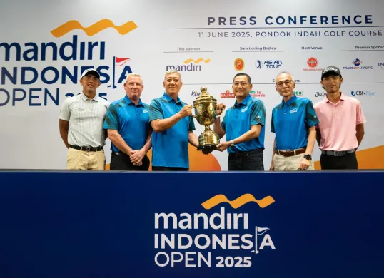 Mandiri Indonesia Open 2025 Turnamen golf profesional prestisius di tanah air ini akan kembali digelar di Pondok Indah Golf Course, Jakarta (Sumber: Dok. Bank Mandiri)