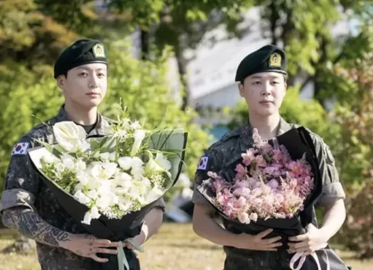 Kembalinya Jimin dan Jungkook BTS dari Wajib Militer: Momen Emosional yang Menandai Fase Baru (Sumber: allkpop.com)