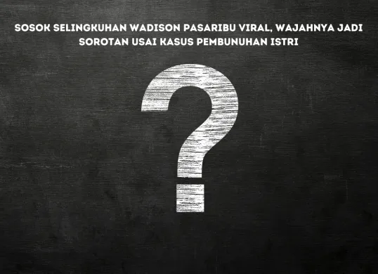 Sosok Wanita Misterius di Balik Wadison Pasaribu Trending, Publik Soroti Wajahnya Pasca Pembunuhan Istri