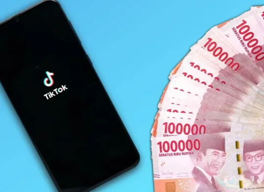 Ilustrasi cara populer monetisasi akun TikTok termasuk bergabung dengan Creator Fund, sampai bisa menghasilkan uang. (Sumber: Bank Saqu)
