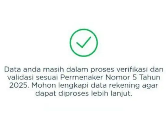 Proses pencairan BSU BPSJ Ketenagakerjaan. (Sumber: Istimewa)