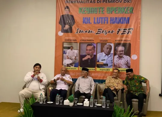 Forum Pemuda Peduli Jakarta (FPPJ) menggelar diskusi publik bertajuk 'Membangun Ekosistem ASN Berkualitas di Lingkungan Pemprov DKI Jakarta' (Sumber: Dok. FPPJ)