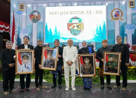 DPRD Kota Bogor menggelar Paripurna Rayakan Hari Jadi Bogor ke-543 bersama Gubernur Jawa Barat Dedi Mulyadi. (Sumber: Dok. Setwan DPRD Kota Bogor)