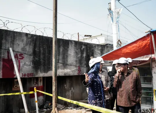 Gubernur DKI Jakarta tinjau Pembangunan Tanggul Mitigasi ROB di Muara Angke