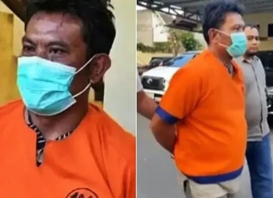 Sosok Ayah Farel Prayoga yang ditangkap karena kasus judi online. (Sumber: Instagram/@pembasmi.kehaluan.reall)