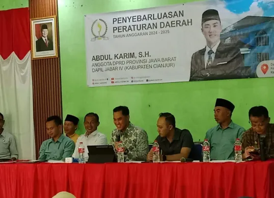 DPRD Jawa Barat Sosialisasi Perda No.14 Tahun 2019 di Cianjur, Jawa Barat. (Sumber: Dok. DPRD Jawa Barat)