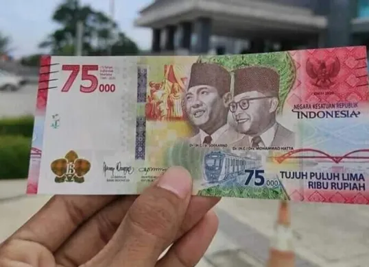 Uang Edisi Khusus Rp75 Ribu Kini Dicari Kolektor, Harganya Tembus Puluhan Juta (Sumber: Pinterest)