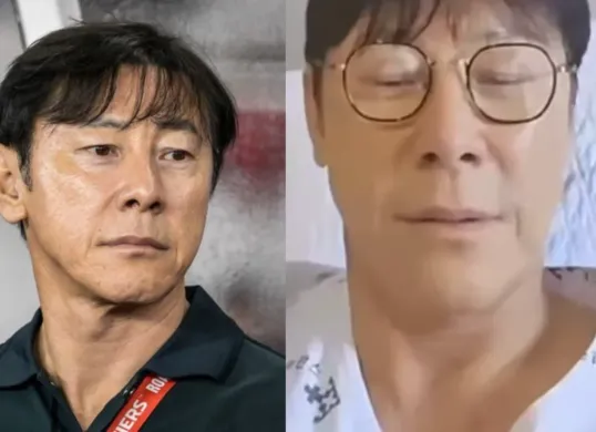 Jeje mengungkap kondisi kesehatan Shin Tae-yong yang tengah dirawat di rumah sakit usai laga Timnas Indonesia kontra Jepang. (Sumber: Instagram/@jeongseokseo)
