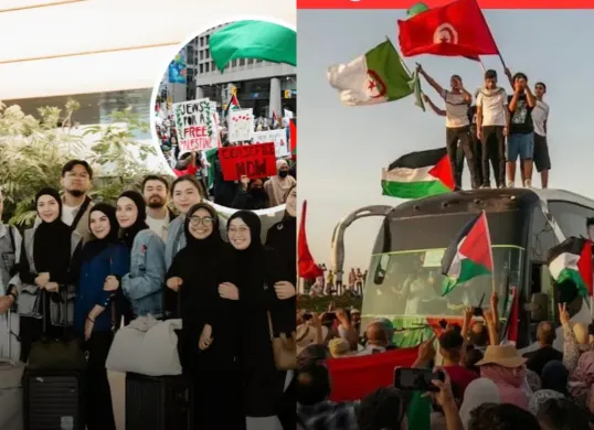 10 Warga Negara Indonesia (WNI), termasuk artis Zaskia Adya Mecca akan turut serta dalam gerakan Global March to Gaza yang puncaknya pada 15 Juni 2025. (Sumber: Instagram/ Kitabisa)