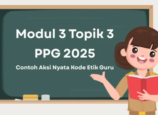 Aksi nyata Modul 3 Topik 3 PPG 2025, Implementasi kode etik guru di sekolah (Sumber: Poskota/Aldi Harlanda Irawan)