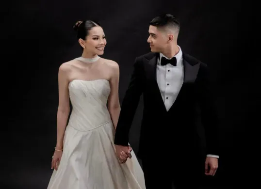 Pasangan selebritas Al Ghazali dan Alyssa Daguise. (Sumber: Instagram/@alghazali7)