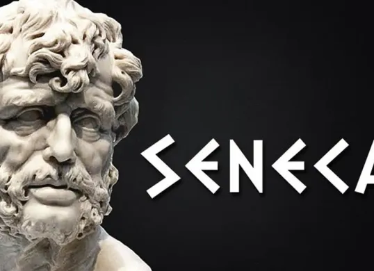 Filsuf Romawi Stoik, Seneca, mengajarkan pentingnya kebebasan batin dan hidup yang autentik nasihat bijak yang semakin relevan di tengah tekanan media sosial saat ini. (Sumber: Pinterest)