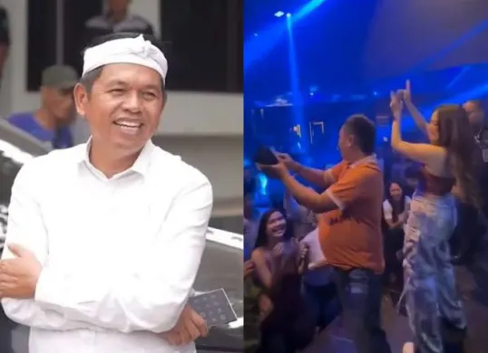 Dedi Mulyadi minta tindakan tegas Kades di Cirebon yang viral karena aksi nyawer. (Sumber: Istimewa)
